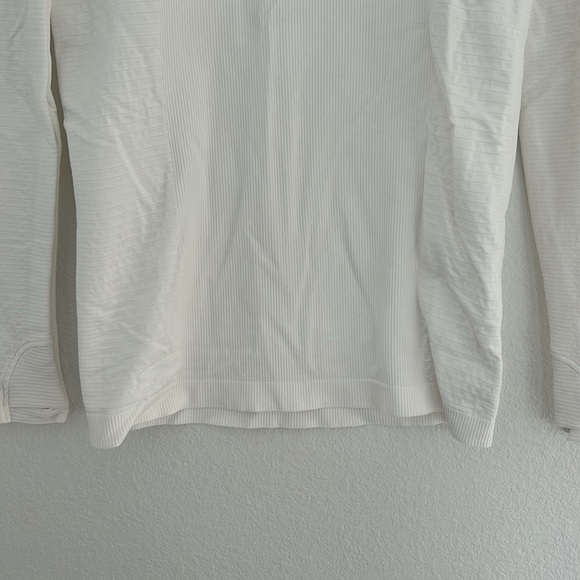 Athleta Flurry Blizzard Rib Turtleneck White S - Picture 5 of 6